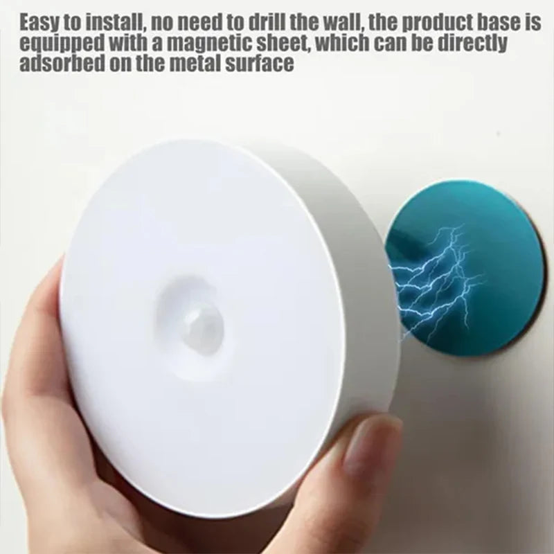 Rechargeable Motion Sensor Closet Light | Magnetic LED Night Light for Wardrobes, Hallways & Bedrooms