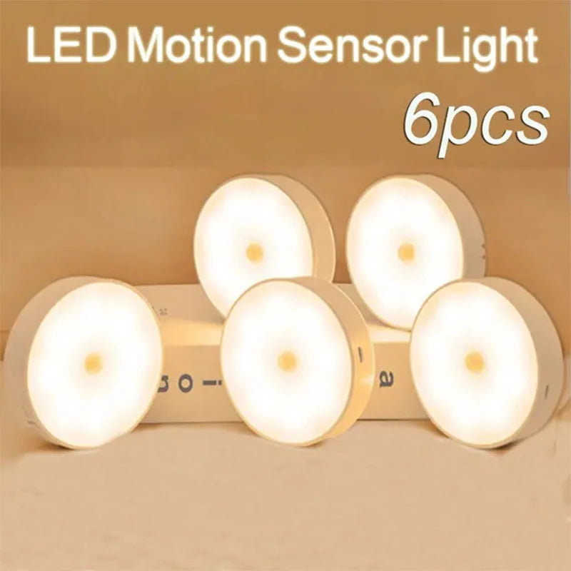 Rechargeable Motion Sensor Closet Light | Magnetic LED Night Light for Wardrobes, Hallways & Bedrooms