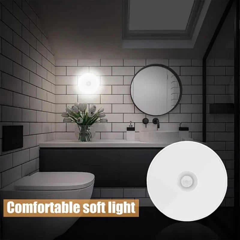 Rechargeable Motion Sensor Closet Light | Magnetic LED Night Light for Wardrobes, Hallways & Bedrooms