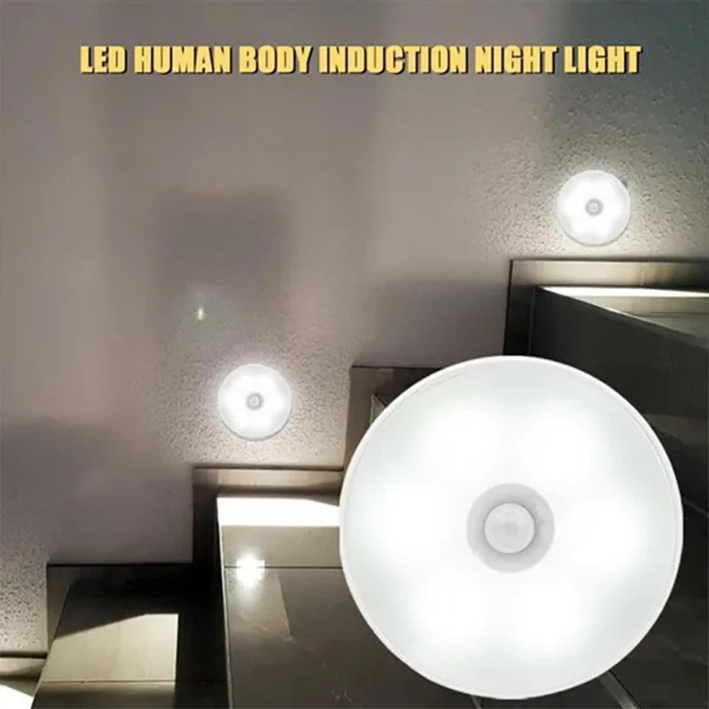 Rechargeable Motion Sensor Closet Light | Magnetic LED Night Light for Wardrobes, Hallways & Bedrooms