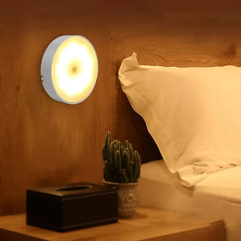 Rechargeable Motion Sensor Closet Light | Magnetic LED Night Light for Wardrobes, Hallways & Bedrooms
